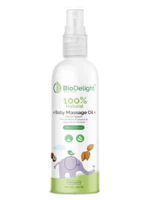 100% Natural Nourishing Baby Massage Oil (100 ML)