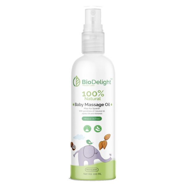 100% Natural Nourishing Baby Massage Oil (100 ML)